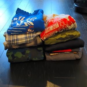 Excellent pre-loved condition boys clothing lot. 14 pieces total.